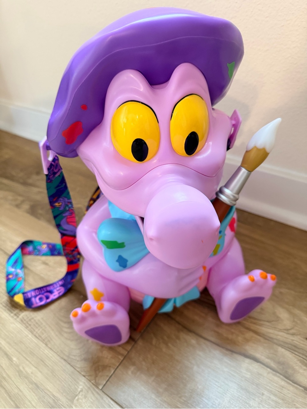 2026 Epcot Figment popcorn bucket Disney